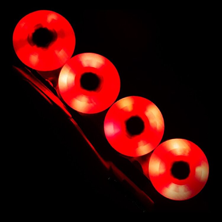 Колесо для роликів, що світяться Flying Eagle Lazerwheelz-Sparkle червоні 80 mm 8708371