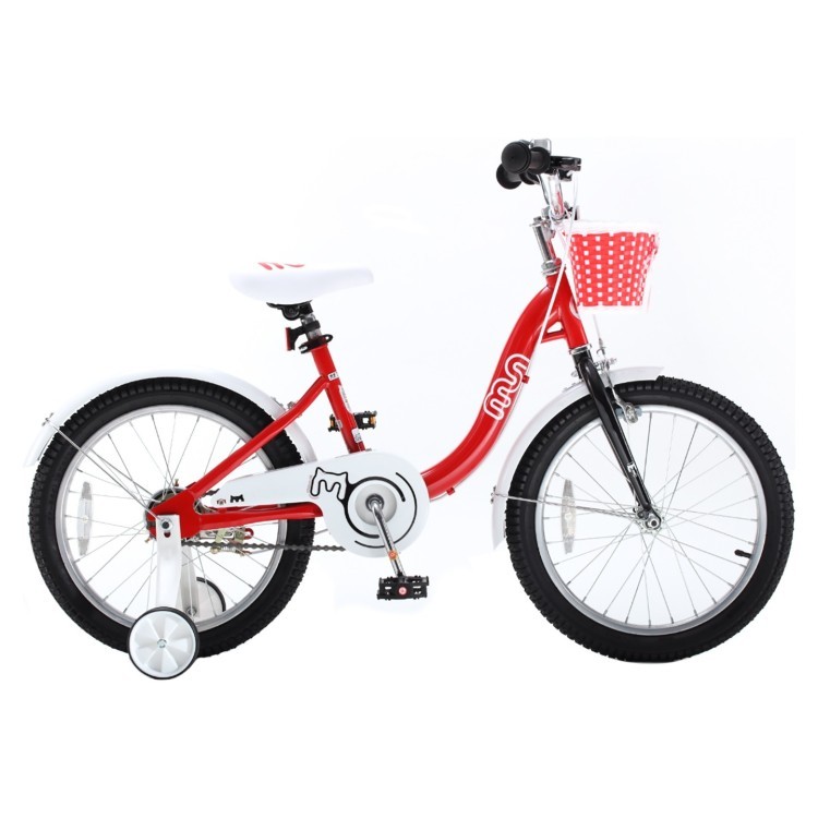Велосипед дитячий RoyalBaby Chipmunk MM Girls 18", OFFICIAL UA, червоний CM18-2-red