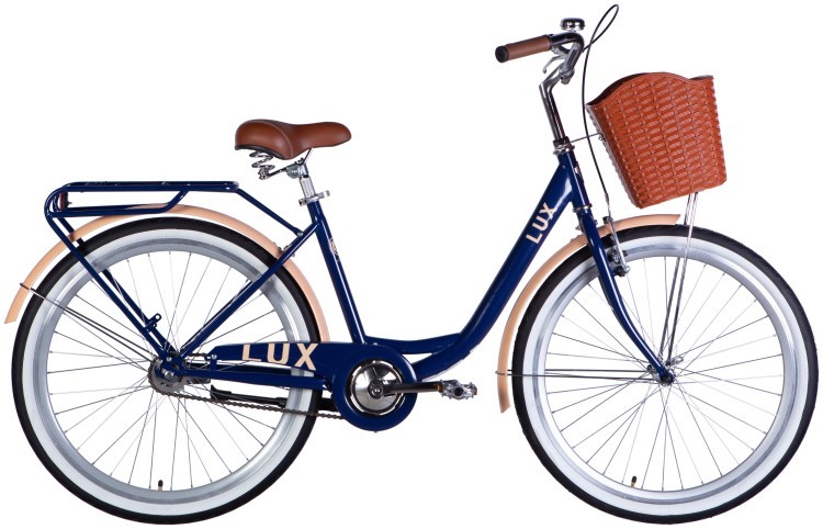 Велосипед ST 26" Dorozhnik LUX Velosteel рама-17" синий 2025 OPS-D-26-289