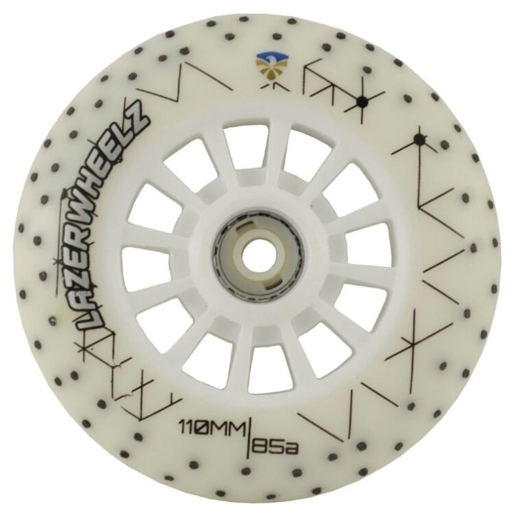 Колеса для роликів, що світяться Flying Eagle Lazerwheelz Sparkle 110 mm (3 шт.) 4211