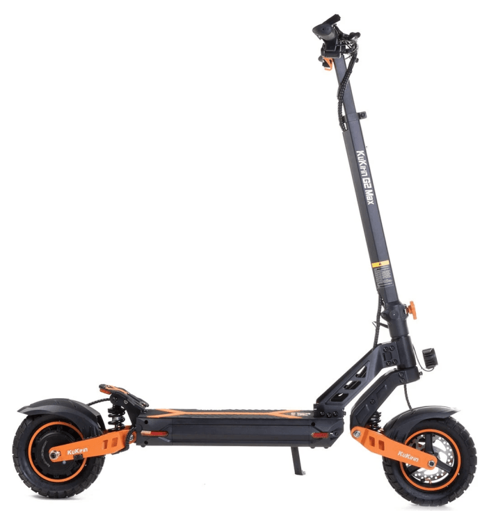 Электросамокат с сиденьем Kugoo Kirin G2 MAX 2025 (1000 Вт; 20 А/час; 48 В), черный 