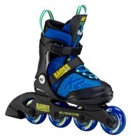 Роликовые коньки детские K2 RAIDER PRO S (29-34) 170-205мм Blue/yellow/black (30F0205.1.1)