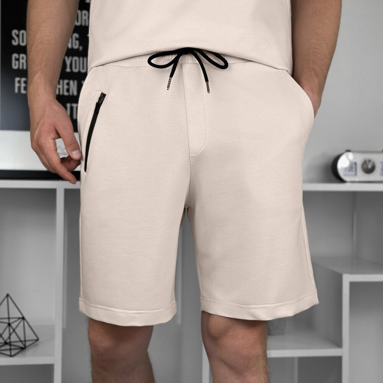 Кремові шорти для чоловіків весна/літо Pobedov Griz POB_00000006376