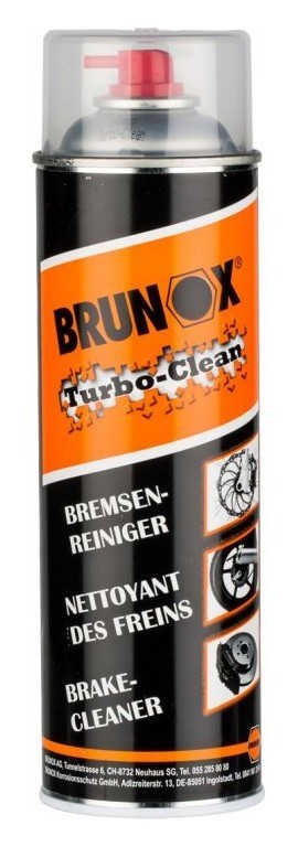 Універсальний очищувач для велосипеда, мотоцикла та мопеда, спрей Brunox Turbo-Clean 500ml FNR_BR050TCLEAN