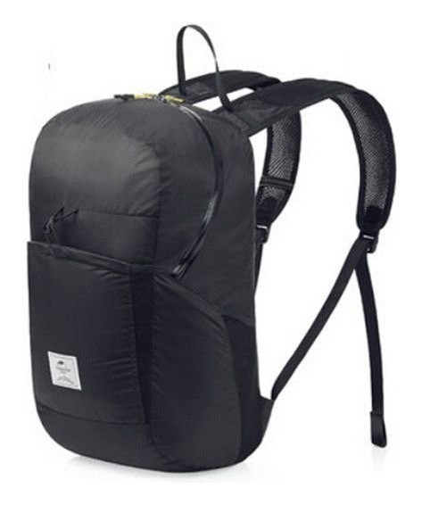Рюкзак компактний Naturehike Ultralight NH17A017-B 22 л, чорний FNR_6927595725092