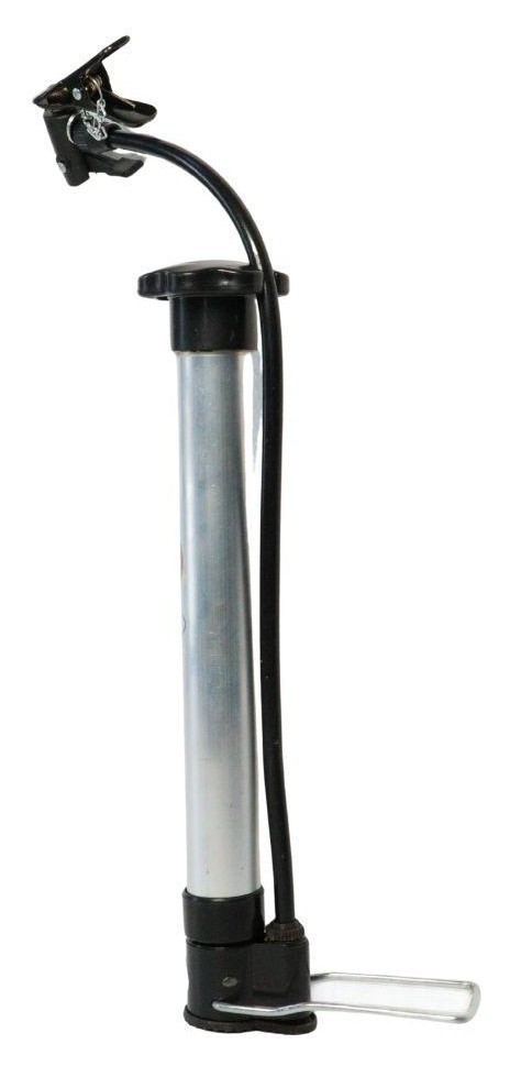 Насос напольный ручной VLT QT-010A Пластик серый с черным AV/FV 300мм. PUM-068