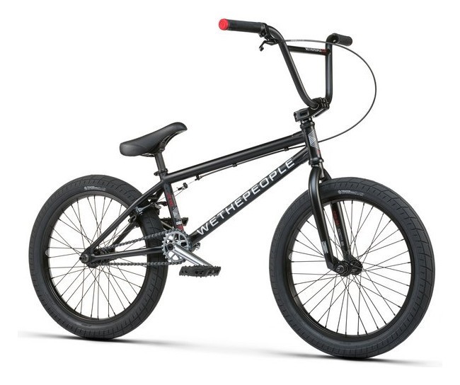 Велосипед WeThePeople BMX CRS 20" 20.25" Matt Black (1001070121) RCH_20507