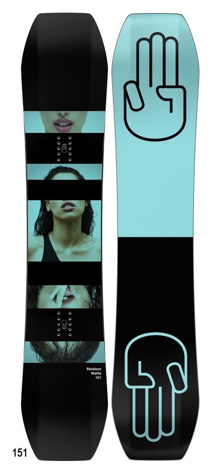 Сноуборд Bataleon WALLIE 151 Black/blue (10.18.WALL) O RCH_20105