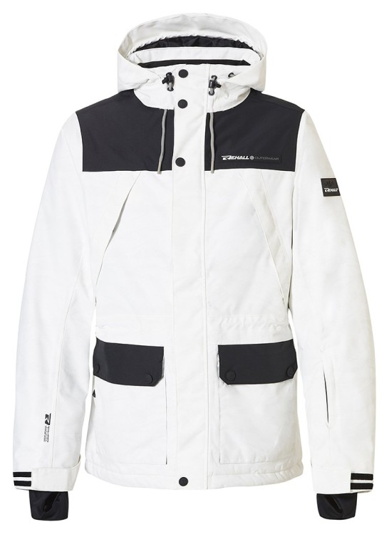 Rehall сноубордическая куртка Bruce 2025 white mountain L 60529-2013-L
