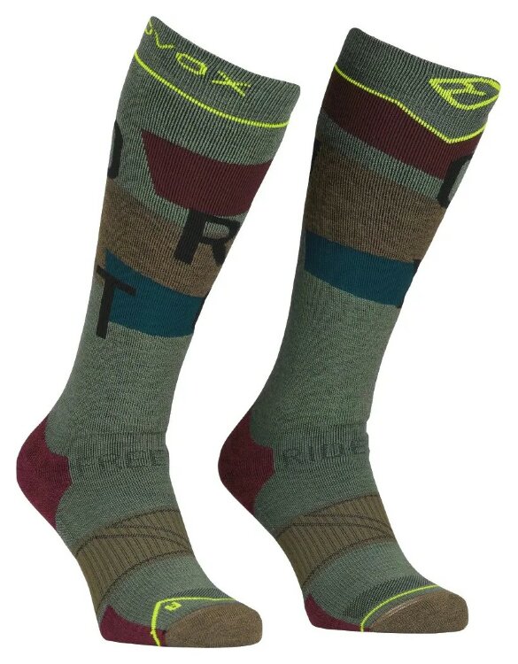 Шкарпетки Ortovox Freeride Long Socks Cozy Mns GRG_025.001.1321