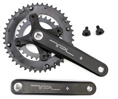 Шатун L170мм 28-44Т под квадрат PROWHEEL TPL-101 черный