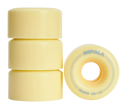 Impala колеса для роликов 4 Pack - Pastel Yellow FRD.046937