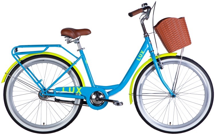 Велосипед ST 26" Dorozhnik LUX Velosteel рама-17" голубой 2025 OPS-D-26-290