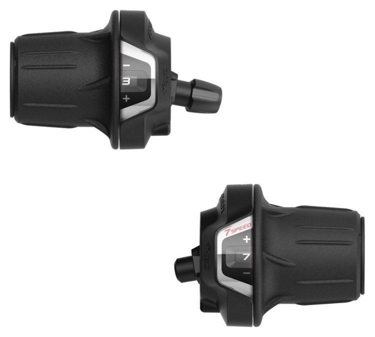 Ручки перемикання Гріпшифт 21 SHIMANO RV300 індекс з дісплеєм SHL-112