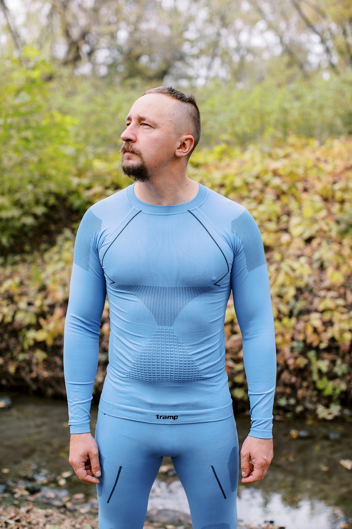 Термобелье мужское Tramp Active комплект (футболка+штаны) UTRUM-021-blue, 2XL UTRUM-021-blue-2XL