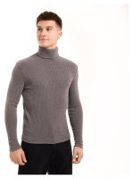 Чоловічий гольф Pobedov Prestige. Сірий гольф для чоловіків. Гольф ангора чоловічий