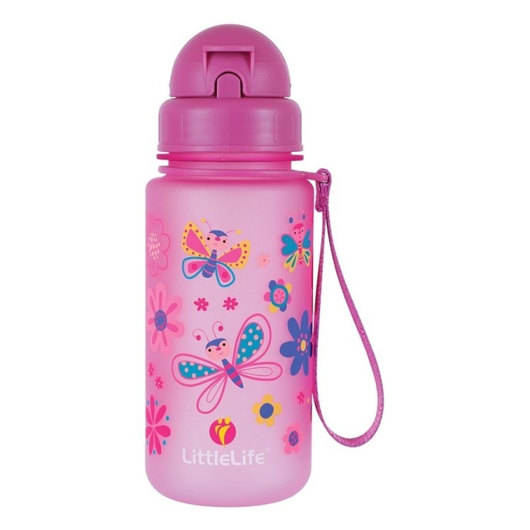 Little Life фляга Water Bottle 0.4 L butterfly 15060