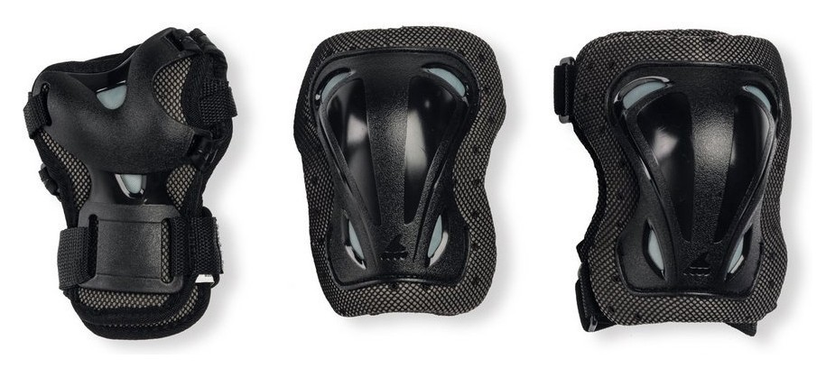 Защитный комплект Rollerblade SKATE GEAR JUNIOR 3 PACK XXS Black (069P0200) RCH_10783