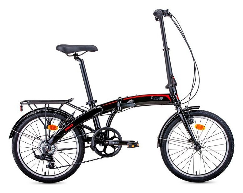 Велосипед Outleap Rio 20" M Black Red RCH_9619