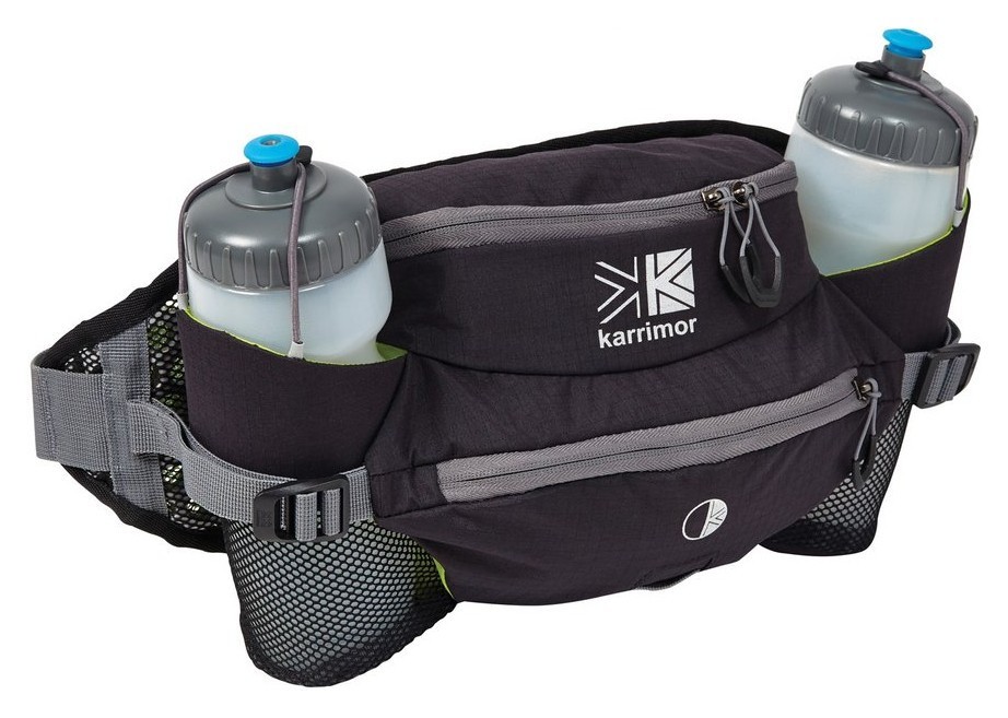 Сумка на пояс Karrimor RAID 5 (INC BOTTLES) Black/grey (KR15005-BKG 5) RCH_15919