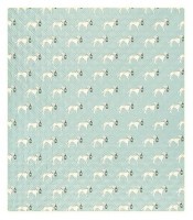 Килимок для пікніка Naturehike CNK2350WS010 210*240 см, блакитний із принтом