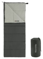 Спальний мішок Naturehike F150 NH22MSD05, правий, графіт