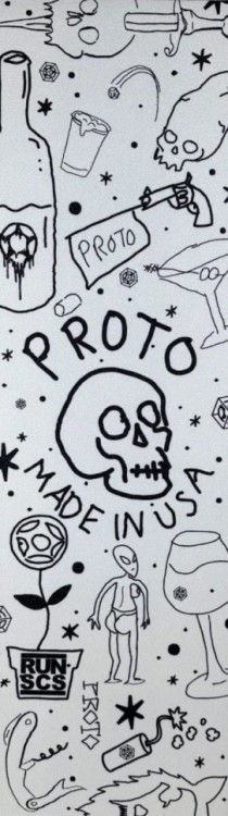 Наждак Proto SD Logo 7″ x 24″ - Black FRD.048249