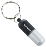 Munkees 3625 брелок Waterproof Capsule Small black