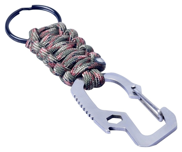 Munkees 6462 брелок Multi-Function Paracord khaki 6462-KH