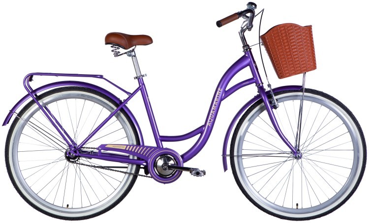 Велосипед ST 26" Dorozhnik AQUAMARINE BH рама-17" фиолетовый 2025 OPS-D-26-323