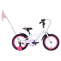 Велосипед 16" Formula RACE 2022 (білий з рожевим)