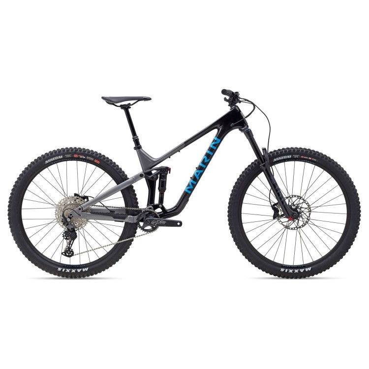 Велосипед 29" Marin Alpine Trail Carbon 1 рама - XL 2024 Gloss Black/Blue SKE-31-56