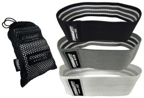 Набор тканевых резинок для фитнеса EasyFit 3 шт.