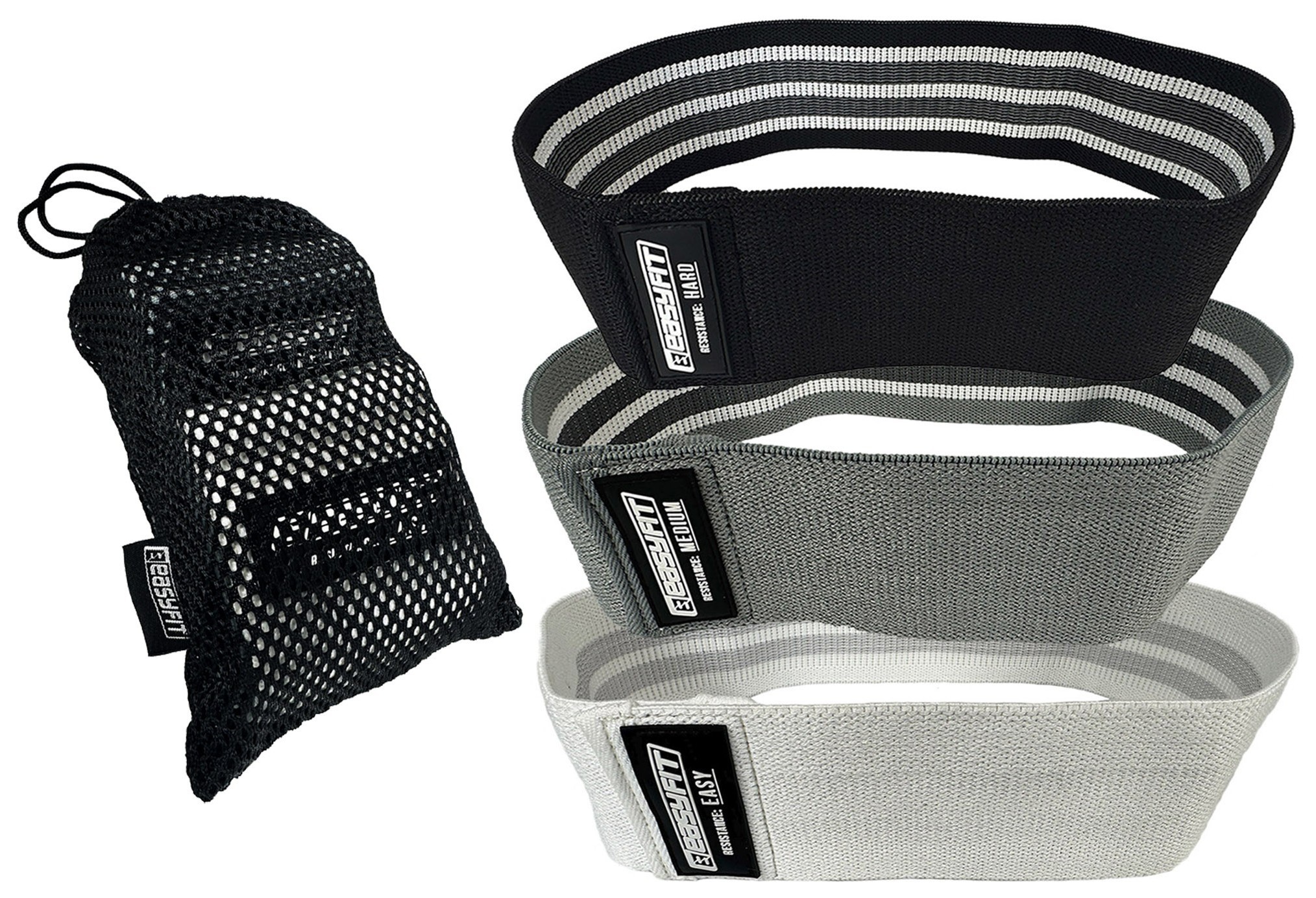 Набор тканевых резинок для фитнеса EasyFit 3 шт. EFIT_EF-1820