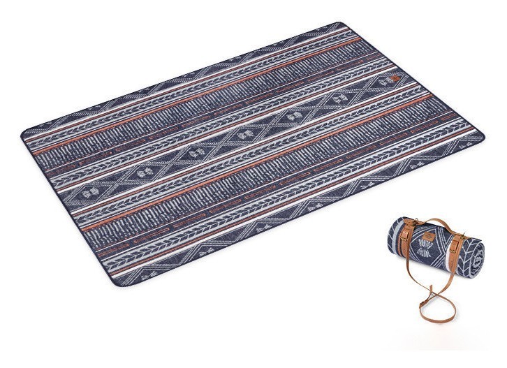 Ковдра із застібкою Naturehike NH21PS006, поліестр/вовна, синій FNR_6927595706947