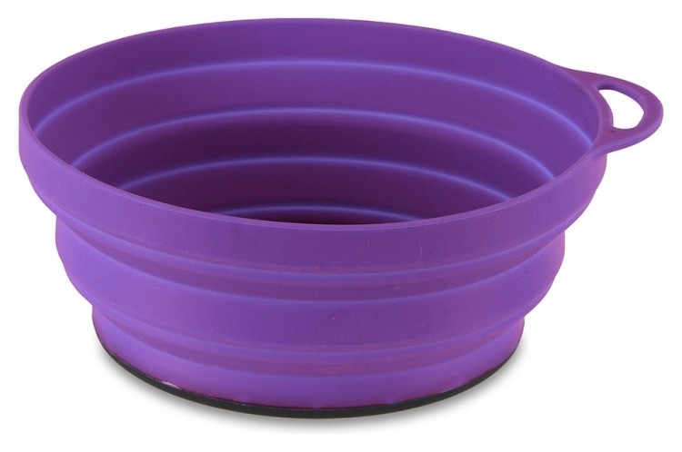 Тарілка Lifeventure Silicone Ellipse Bowl purple 75515
