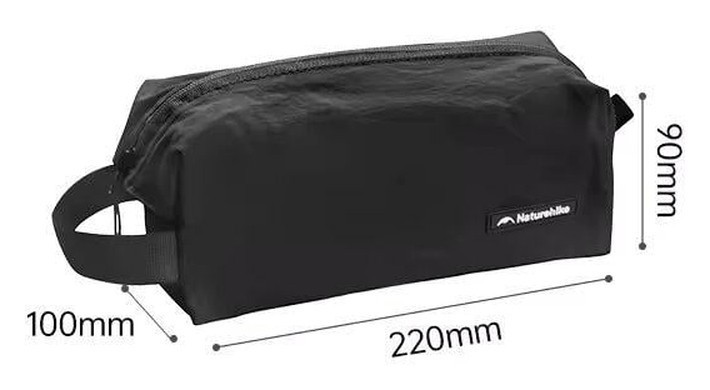Косметичка Naturehike CNK2450XB024, розмір S, чорна FNR_6927595792100