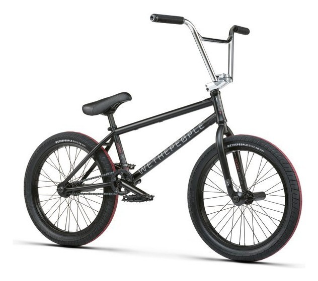 Велосипед WeThePeople BMX TRUST - RSD FC 20.75″ TT Matt black (1001150121) RCH_20479