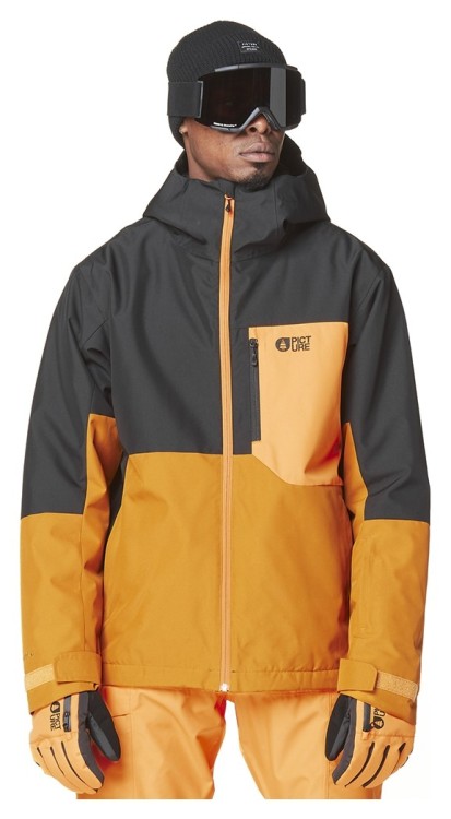 Picture Organic куртка лыжная Nitric 2025 black-honey carrot XXL MVT0530C-XXL