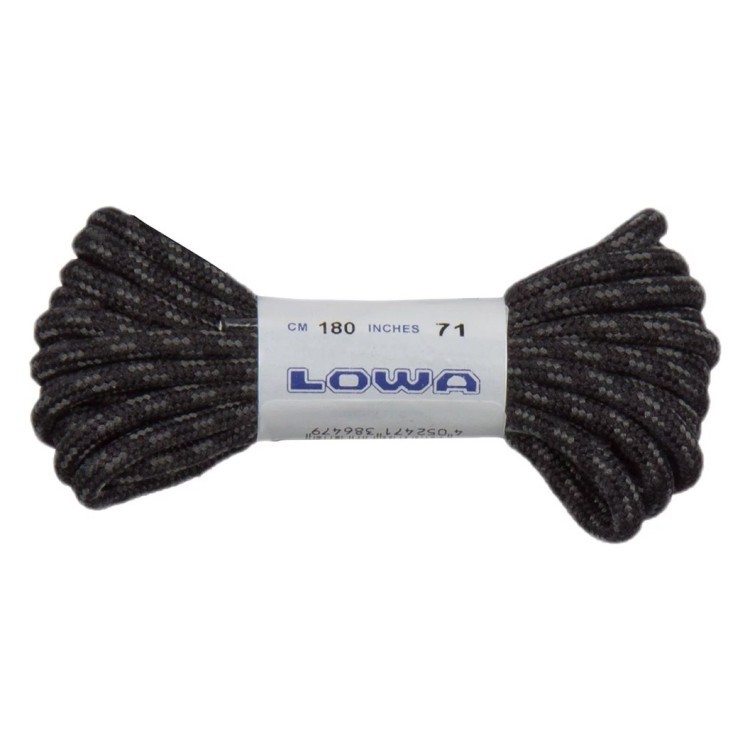 Шнурки LOWA Trekking 180 cm black-grey dotted 830581-0999