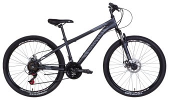 Велосипед 26" Discovery RIDER AM DD 2022 (графітовий (м))