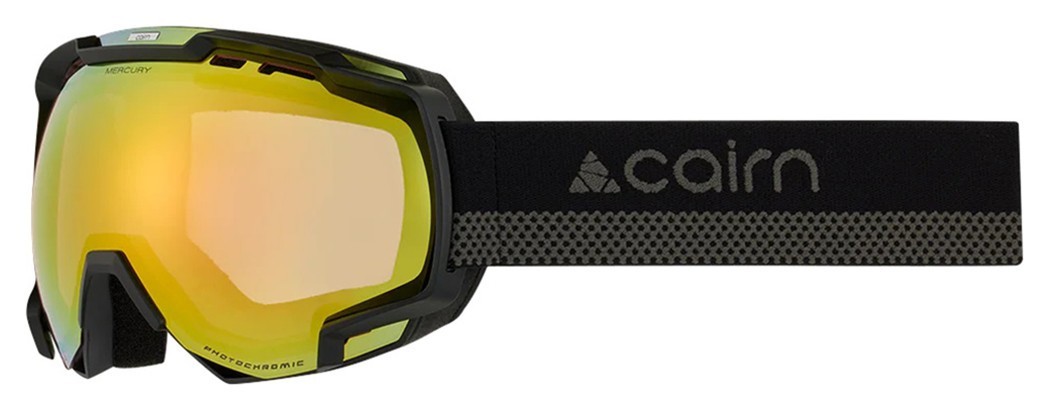 Cairn маска Mercury Evolight mat black-orange 0581164-4502