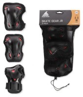 Захисний комплект Rollerblade SKATE GEAR JUNIOR 3 PACK XXS Black/red (069P0200)