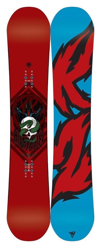 Сноуборд K2 HITMACHINE 155 Blue/red (1140012) RCH_20470