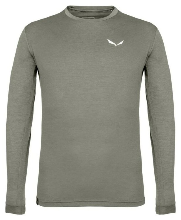 Футболка Salewa Puez Melange Dry L/S GRG_013.012.1585