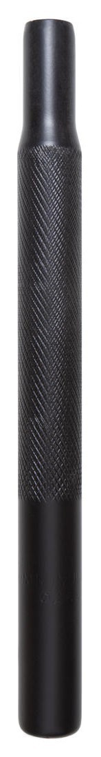 Підсідельний штир Сталь 28.6 мм 350 мм без замка YL-200 чорний з насічками SEP-St-125