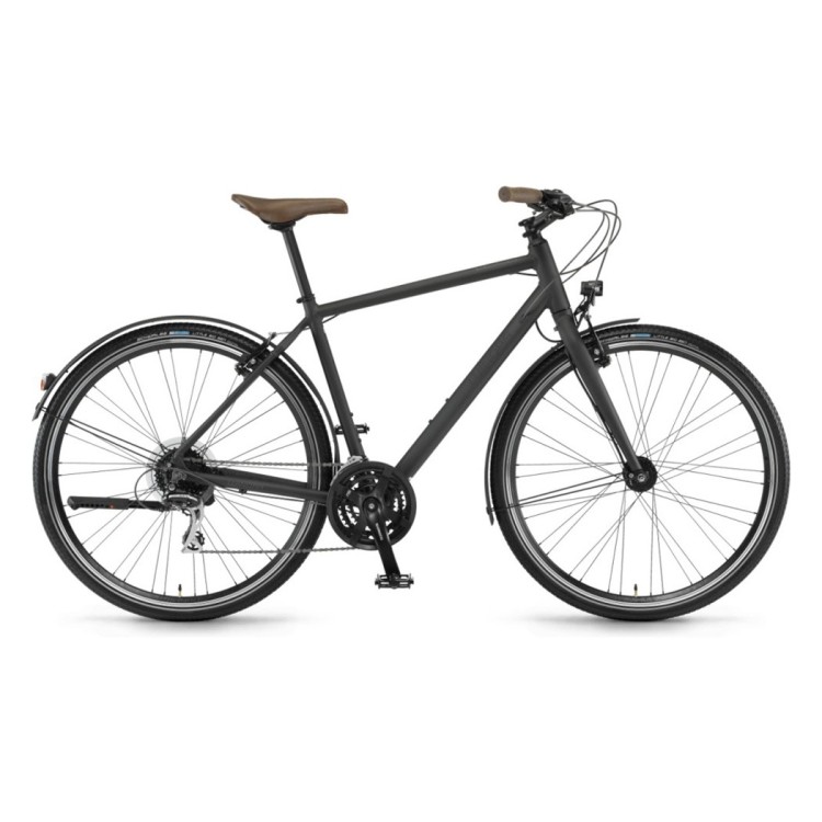 Велосипед Winora Flitzer men 28 " 24-G Acera, рама 61 см, чорний матовий, 2021 4050024861