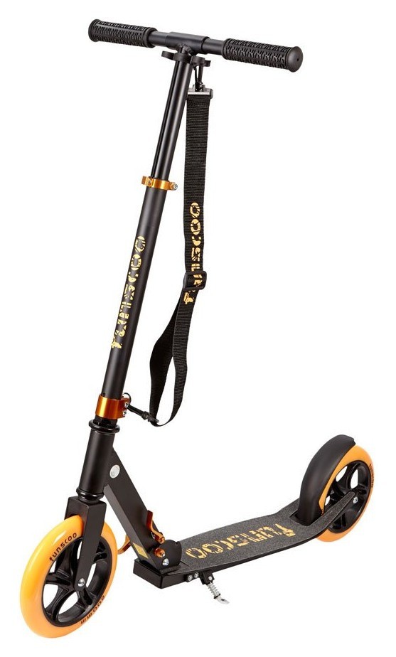 Самокат Funscoo 200 Black/orange (RT-O200-15) RCH_13649