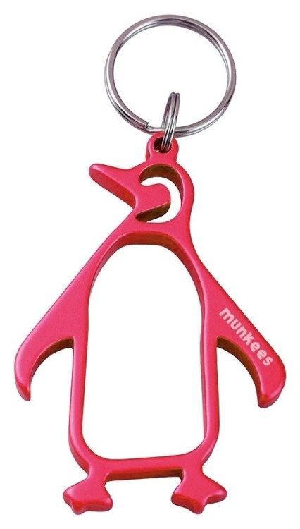 Munkees 3430 брелок-відкривальник Penguin red 3430-RD