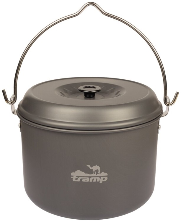 Казан Tramp анодований з кришкою 5л UTRC-040 UTRC-040